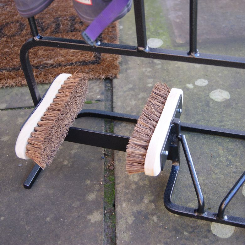 2 Pair Boot Stand with Brushes - Frankton's