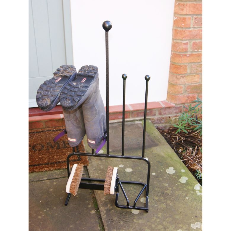 2 Pair Boot Stand with Brushes - Frankton's