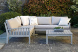 Dorset Corner Sofa and Table Set - Grey - Frankton's