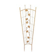 Flower Trellis Fan Pack of Four Rusty - Frankton's