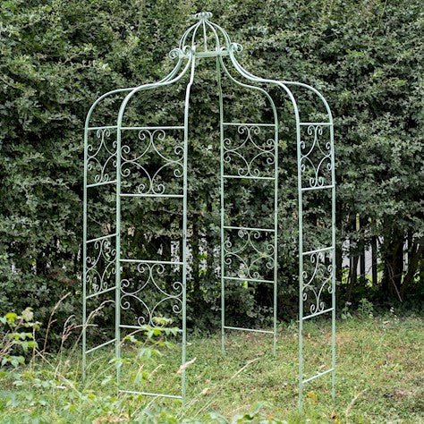 Garden Gazebo Antique Green Rusty - Frankton's