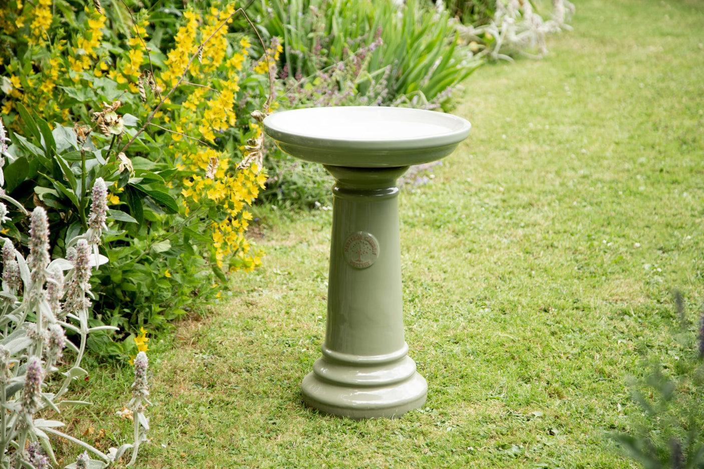 Green Heritage Bird Bath Large - Frankton's