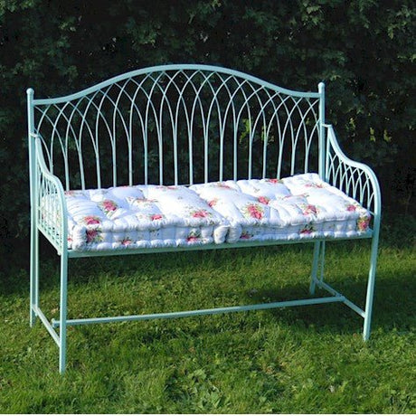 Hampton Bench in Pale Blue - Frankton's