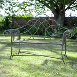 Lutyens Bench in Vintage Green - Frankton's