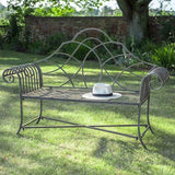 Lutyens Bench in Vintage Green - Frankton's