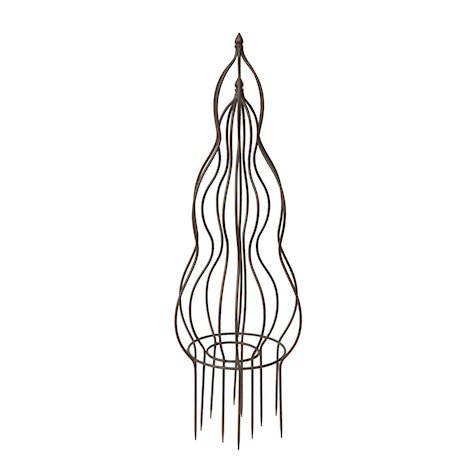 Pot Obelisk (Set of Two) 1m in Dark Brown - Frankton's