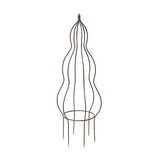 Pot Obelisk (Set of Two) 1m in Dark Brown - Frankton's