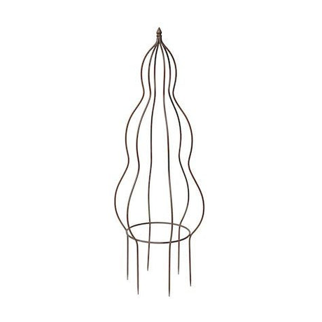 Pot Obelisk (Set of Two) 1m in Dark Brown - Frankton's