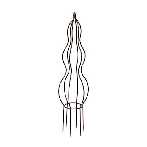 Pot Obelisk (Set of Two) 1m in Dark Brown - Frankton's