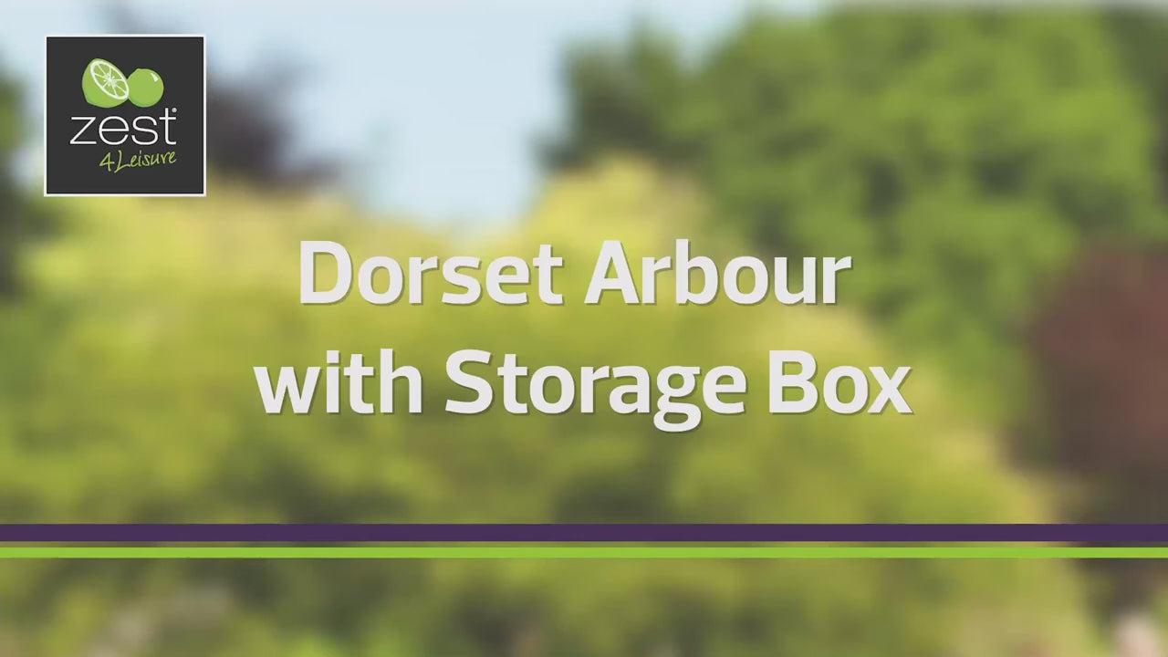 Dorset Arbour With Storage Box