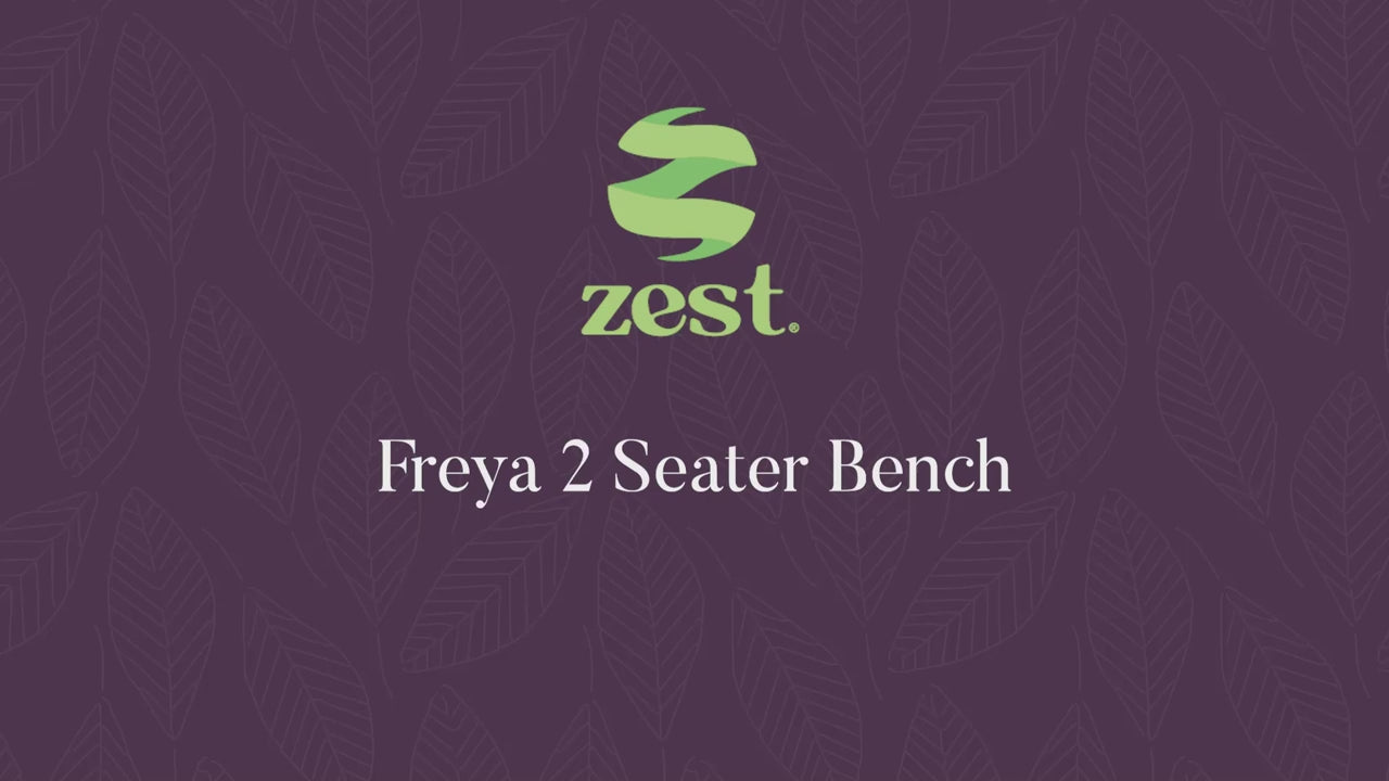 Freya 2 Seater Bench