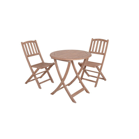 Somerset 2 Seat Bistro Set - Teak Finish - Frankton's