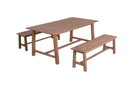 Somerset Dining Set - Teak Finish - Frankton's