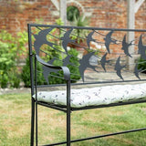 Swallow Back Bench Black - Frankton's