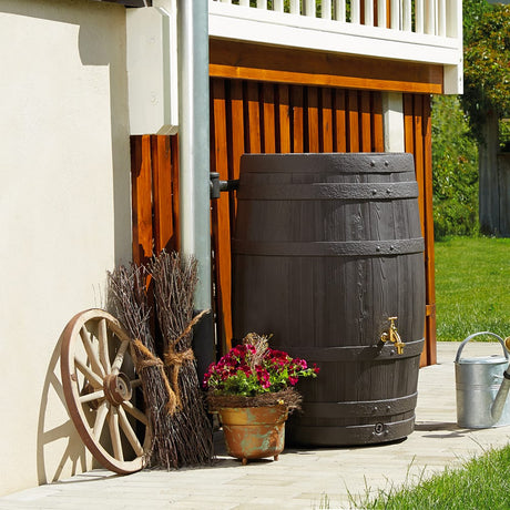 260L Barrica Rainwater Barrel with Tap - Frankton's