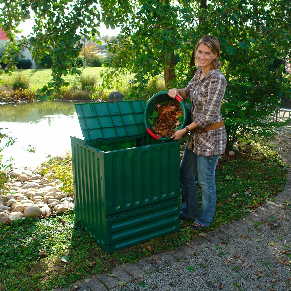 400 Litre ECO KING Compost Bin - Green - Frankton's