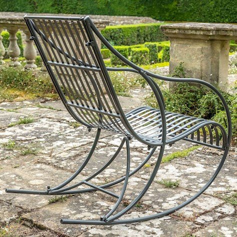 Amalfi Rocking Chair - Charcoal - Frankton's