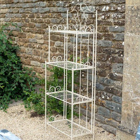 Blaisdon Bakers Rack 4 tier - Cream - Frankton's