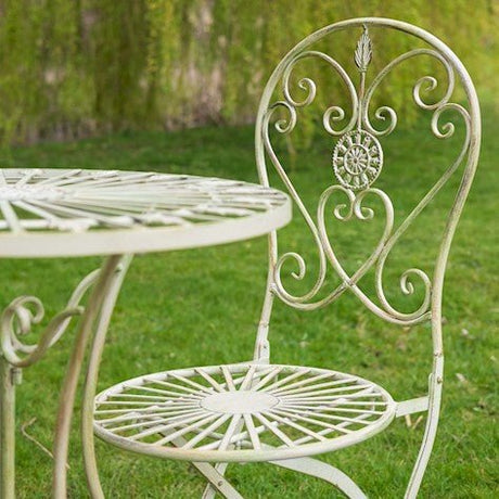 Blaisdon Bistro Set - Cream - Frankton's