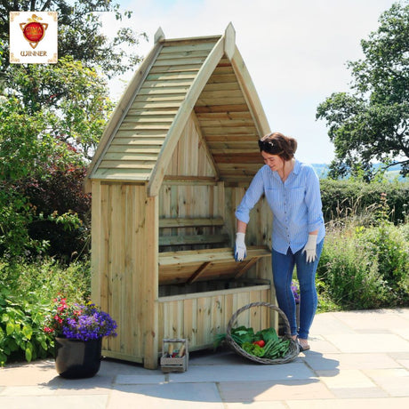 Cheltenham Arbour With Storage Box - Frankton's