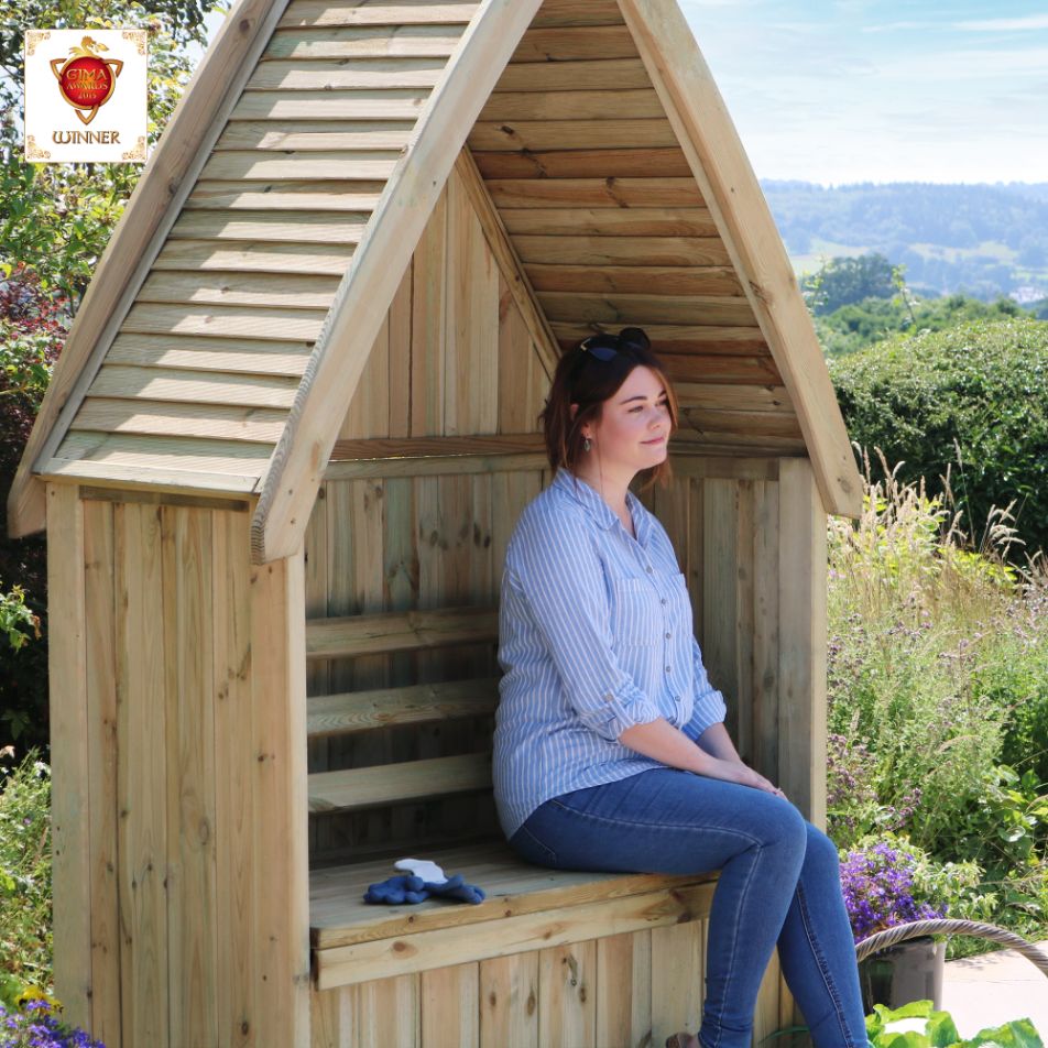 Cheltenham Arbour With Storage Box - Frankton's