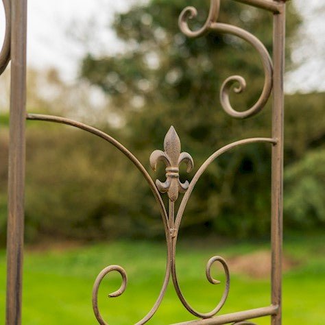 Fleur-de-lys Arch - Rusty Iron - Frankton's