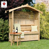 Hampshire Arbour With Storage Box - Frankton's