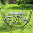 Hampton 5 Piece Dining Set Umber Grey - Frankton's