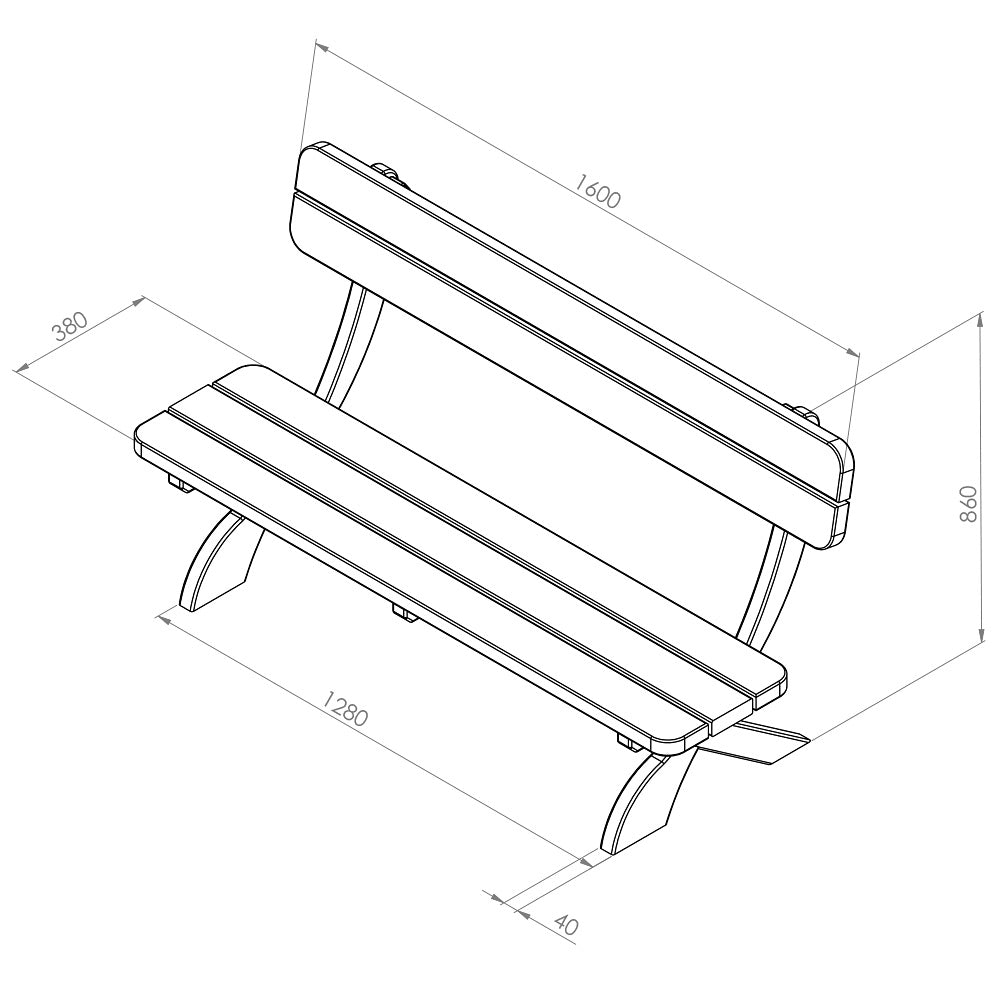 Harriet Bench - Frankton's