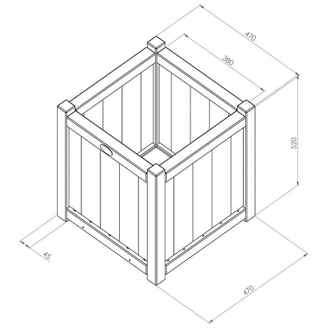 Holywell Planter Medium - Frankton's