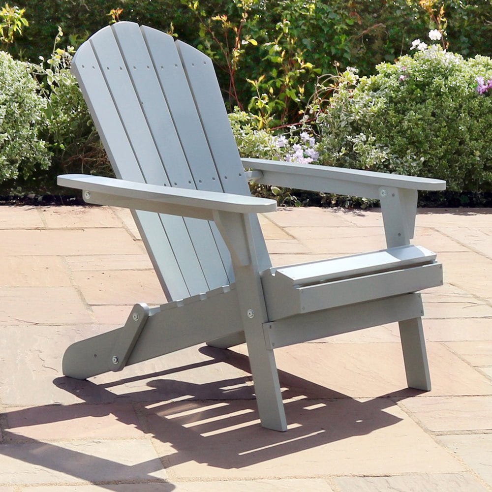 Jasmine Folding Chair - Light Grey - Frankton's