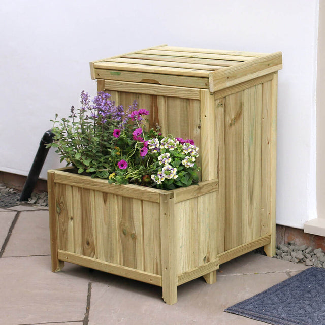 Parcel Store With Planter - Frankton's