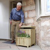 Parcel Store With Planter - Frankton's