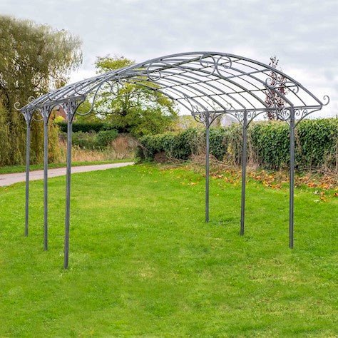 Parisienne Gazebo - Charcoal - Frankton's