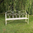 Reeded Bench - Cream - Frankton's