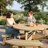 Rose Round Picnic Table - Frankton's