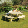 Rose Round Picnic Table - Frankton's