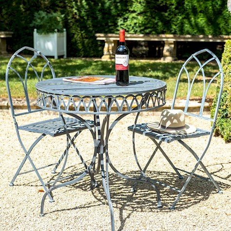 Tewkesbury 3 Piece Bistro Set - Lead - Frankton's