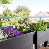 URBAN Balcony Raised Bed + Cloche Option - Frankton's