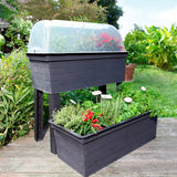 URBAN Balcony Raised Bed + Cloche Option - Frankton's