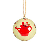 Watering Can Papier Mache Bauble - Frankton's